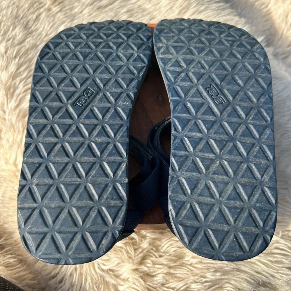 Original universal urban men’s Navy Blue sandals size 11